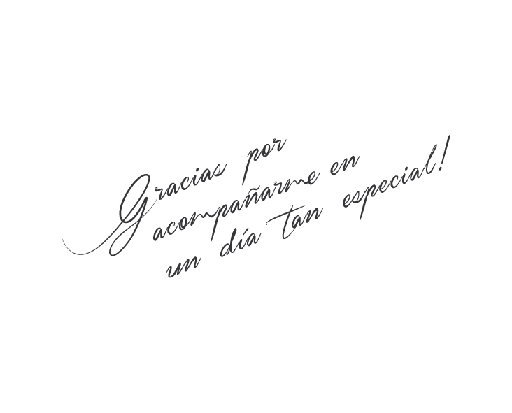Frase de agradecimiento de asistencia
