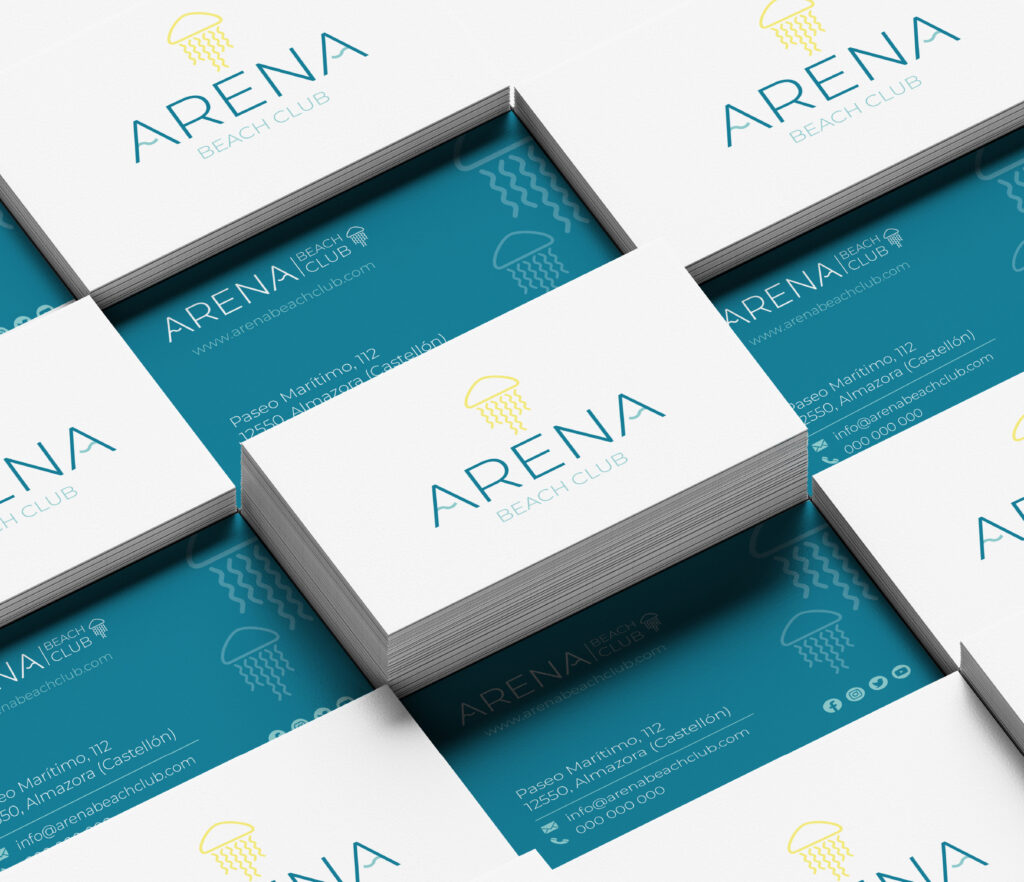 Diseño tarjetas visita