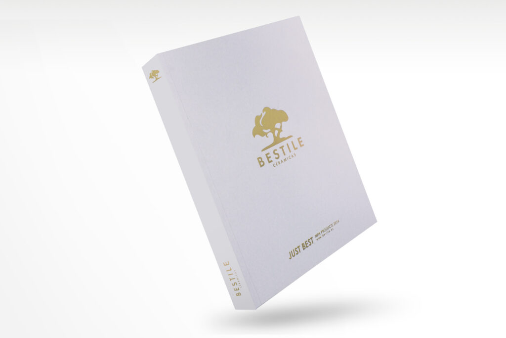 Mockup del catálogo de Bestile