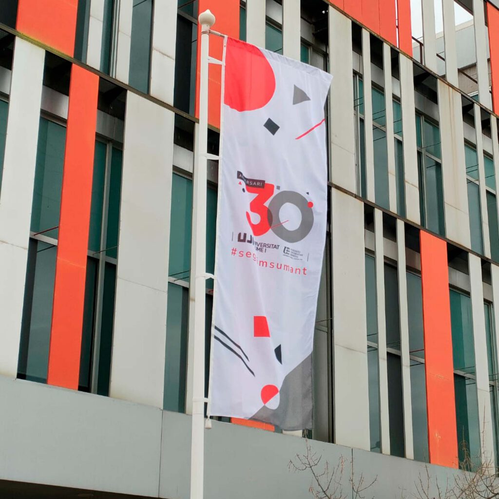 Diseño de banderola exterior