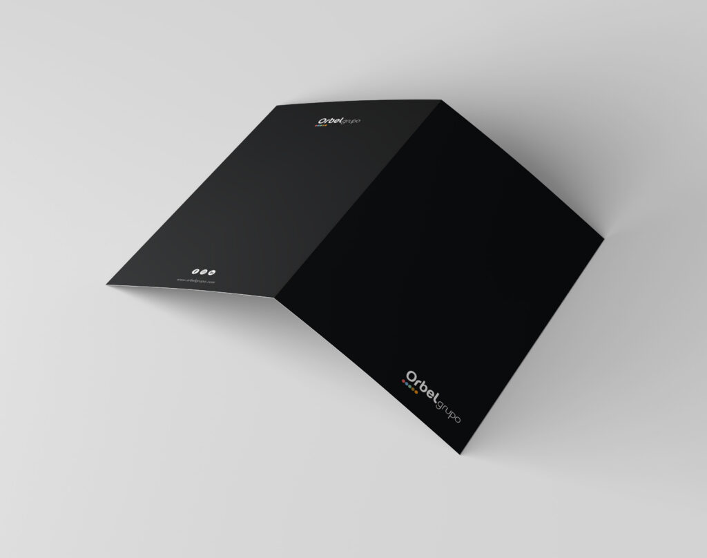 Diseño de carpeta corporativa